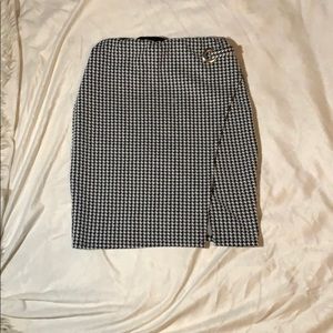 Forever21 checkered skirt